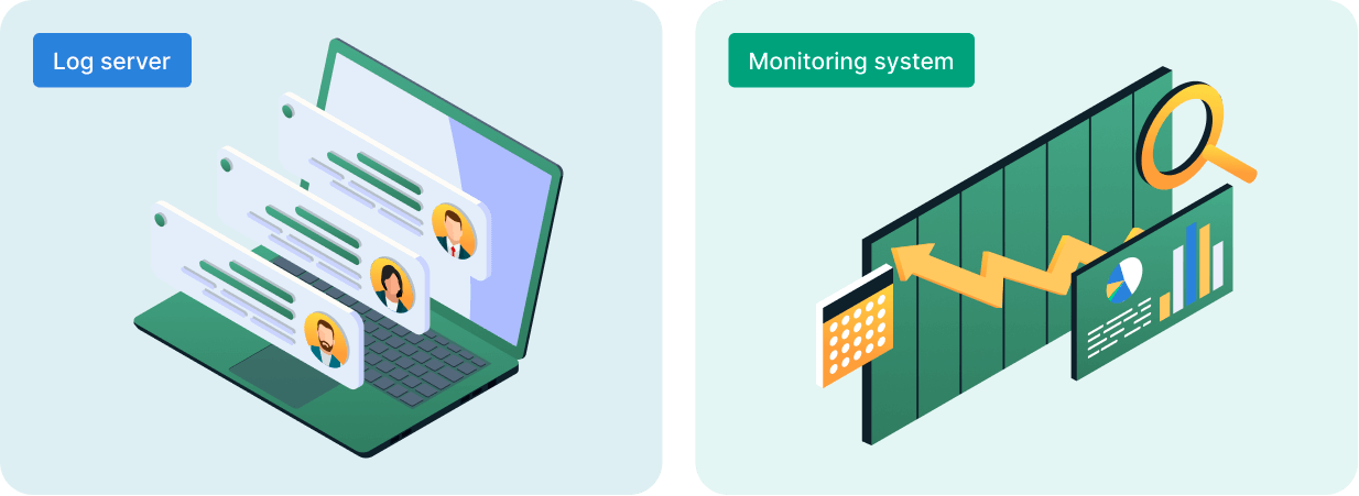 Log server & Monitoring system 