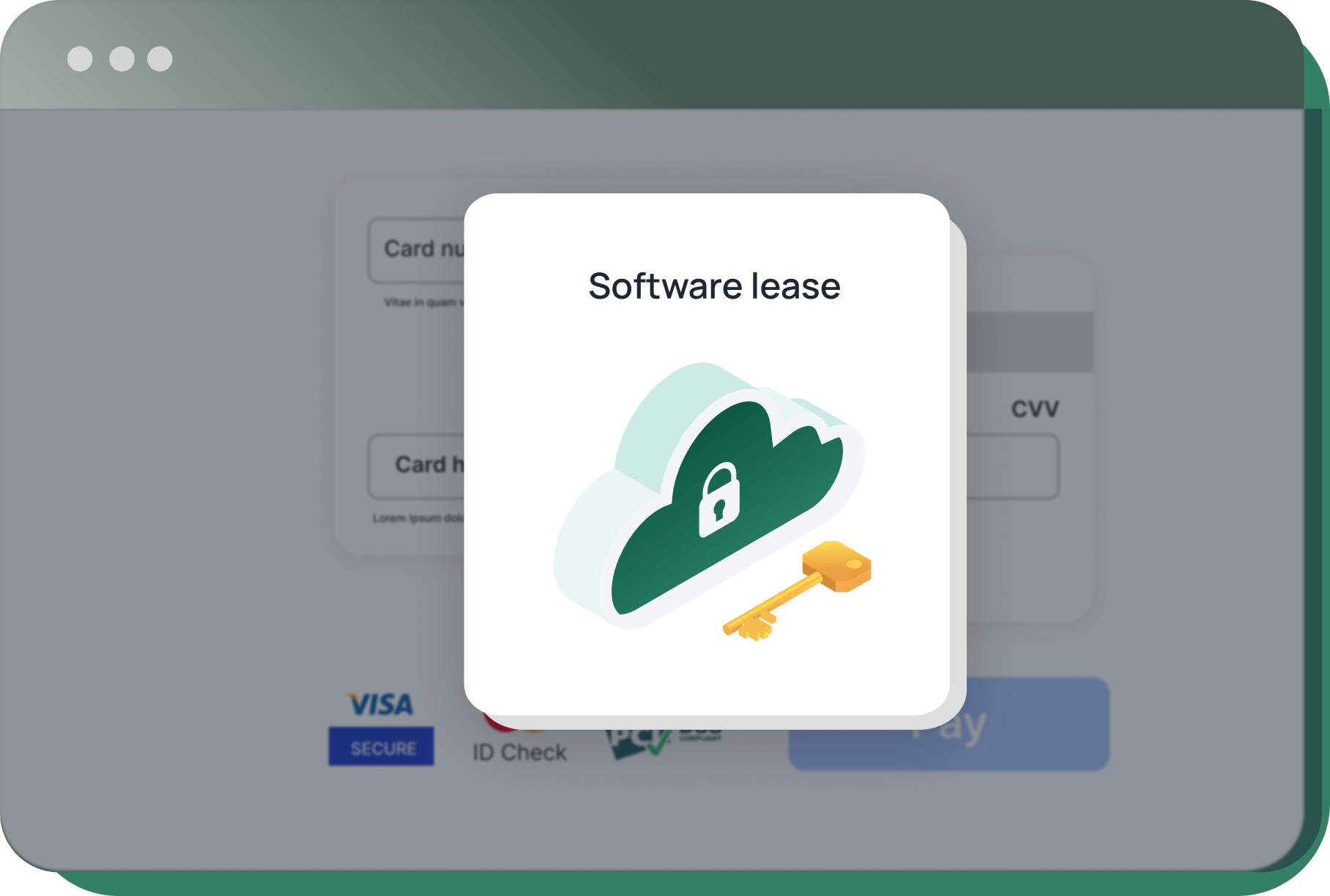 Software lease pricing