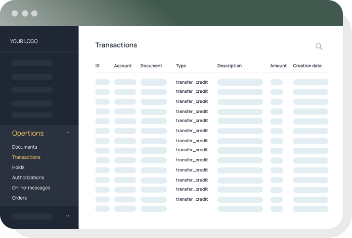 Transaction management