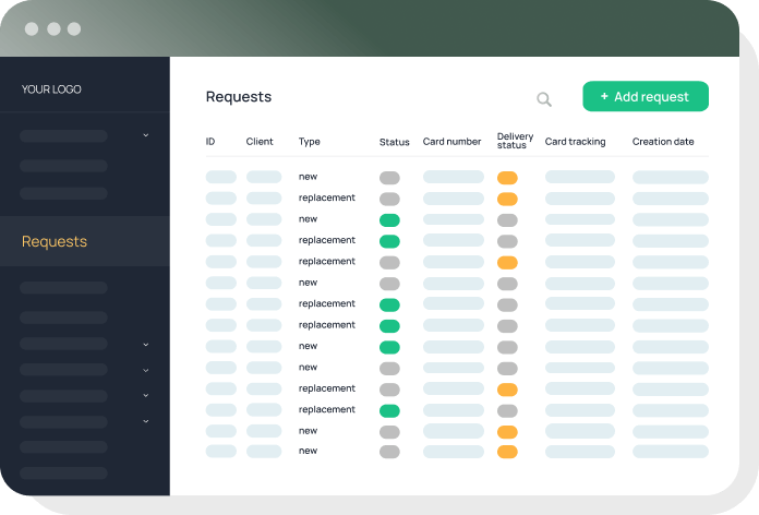 Card and account management